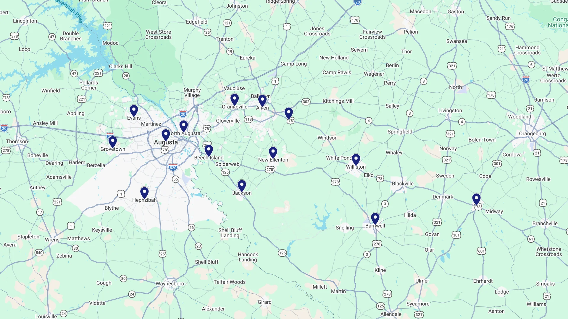 Map Form Full Width Frame